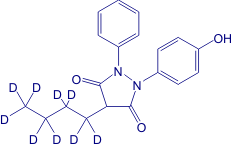 (±)-Oxyphenbutazone-d9 (n-butyl-d9)(1189693-23-9)